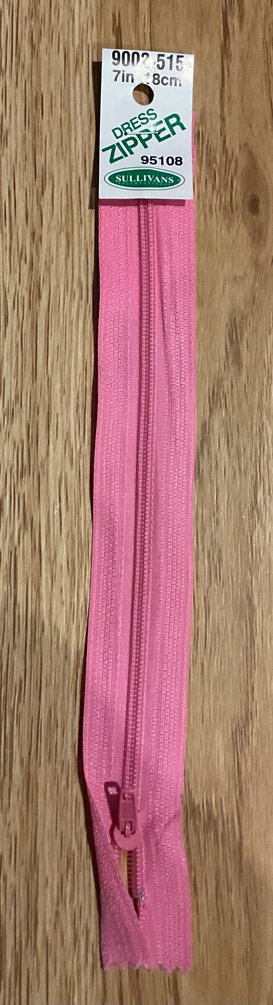*Zippers 18cm/7inches