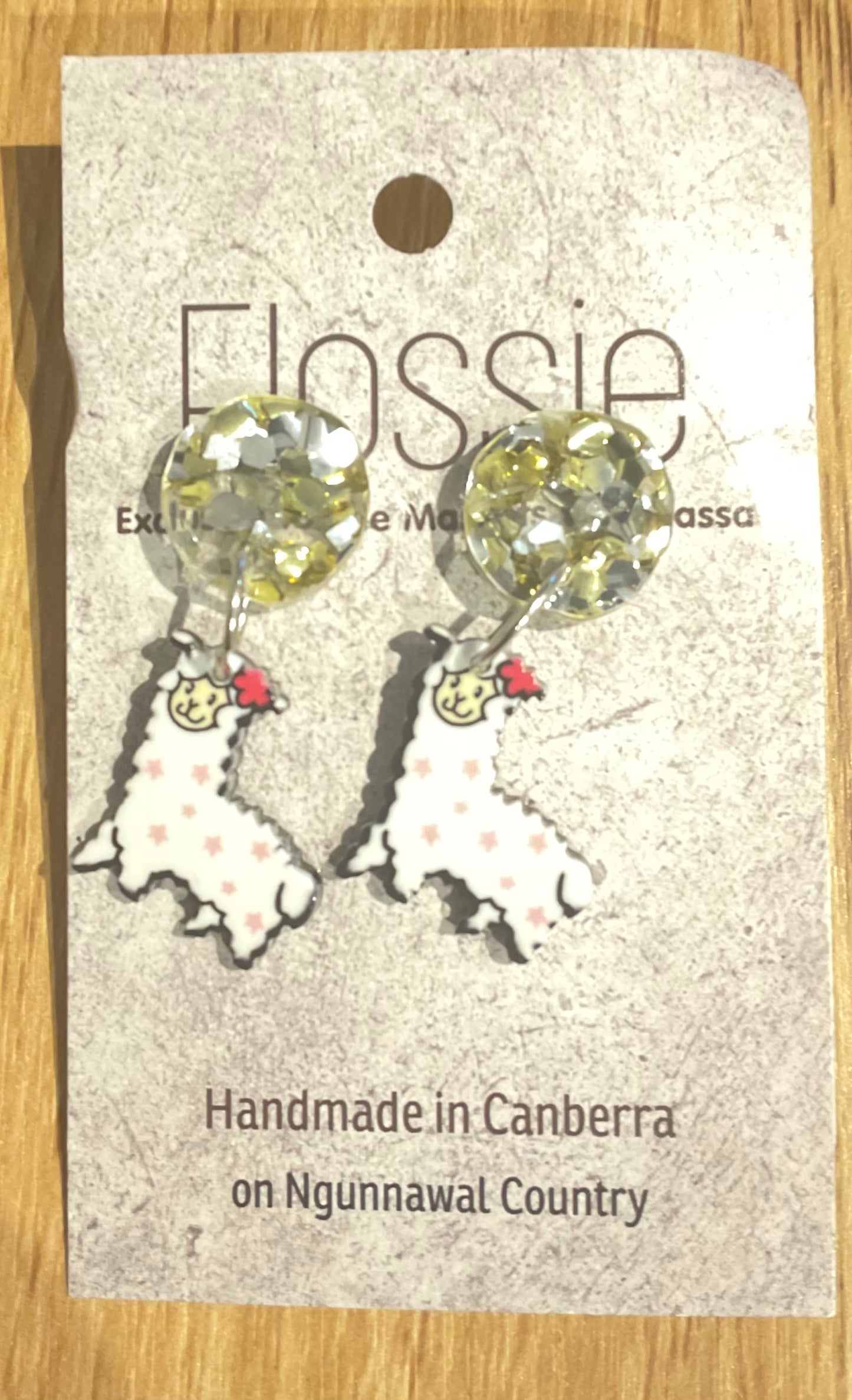 *Earrings Alpaca Dangles