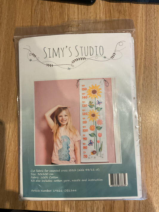*Cross Stitch Growth Chart Kit