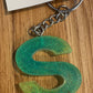 *Keychain Resin Letter S