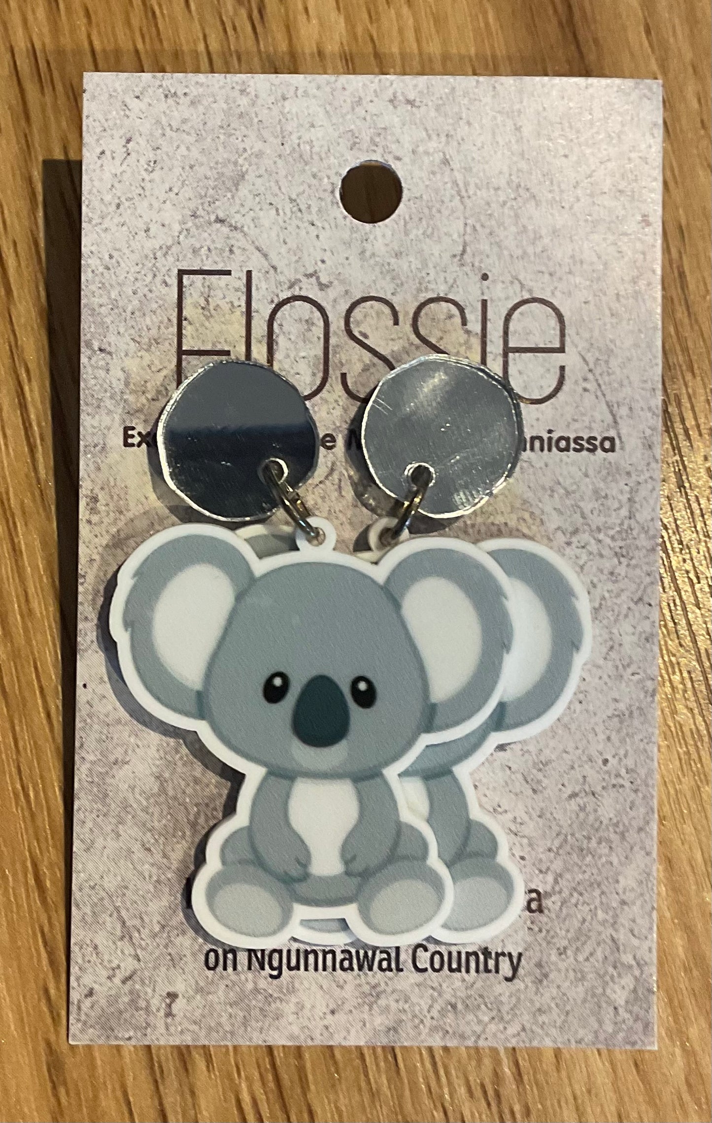 *Earrings Koala Dangles