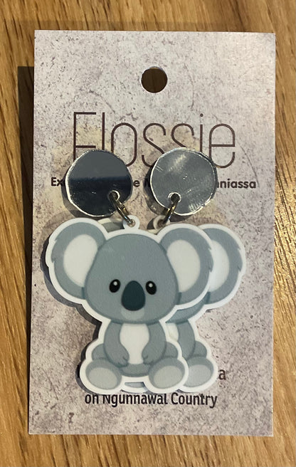 *Earrings Koala Dangles