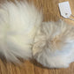 *Pom Pom Faux Fur Natural Colours 10cm