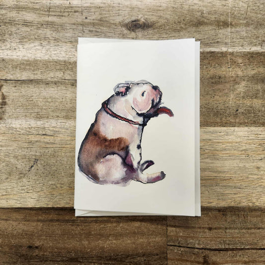 Greeting Card - Bulldog