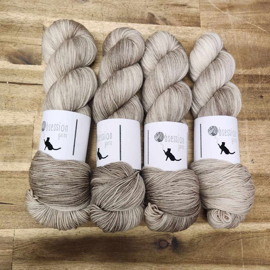 Obsession Yarns Sock - Stone Owl