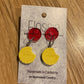 *Earrings Biscuit Dangles