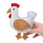 Country Tails Chicken Chew toy