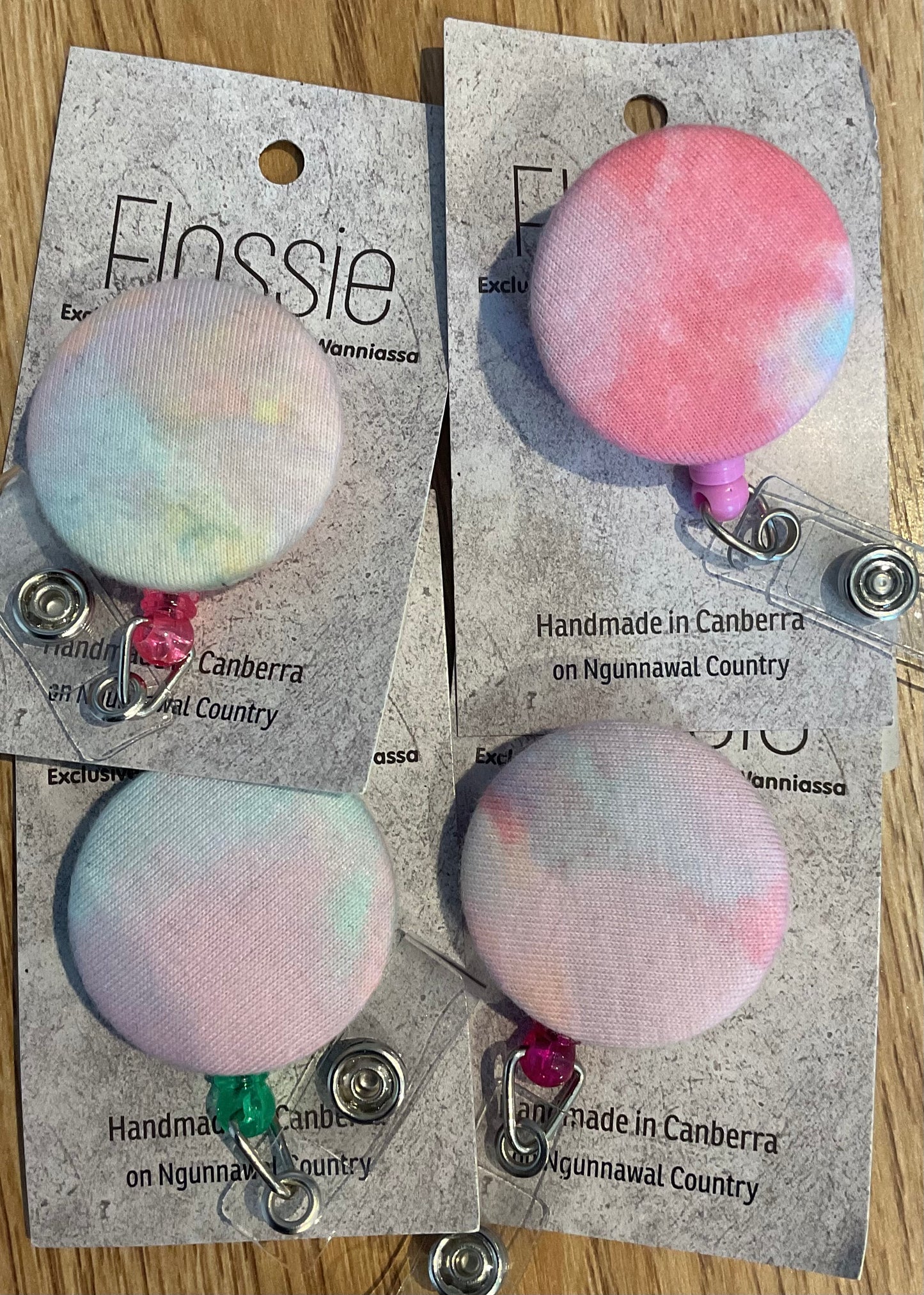 *ID Reels Tie Dyed Pinks