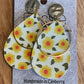 *Earrings Yellow Blooms Dangles