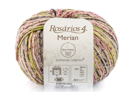 Rosarios 4ply Meia