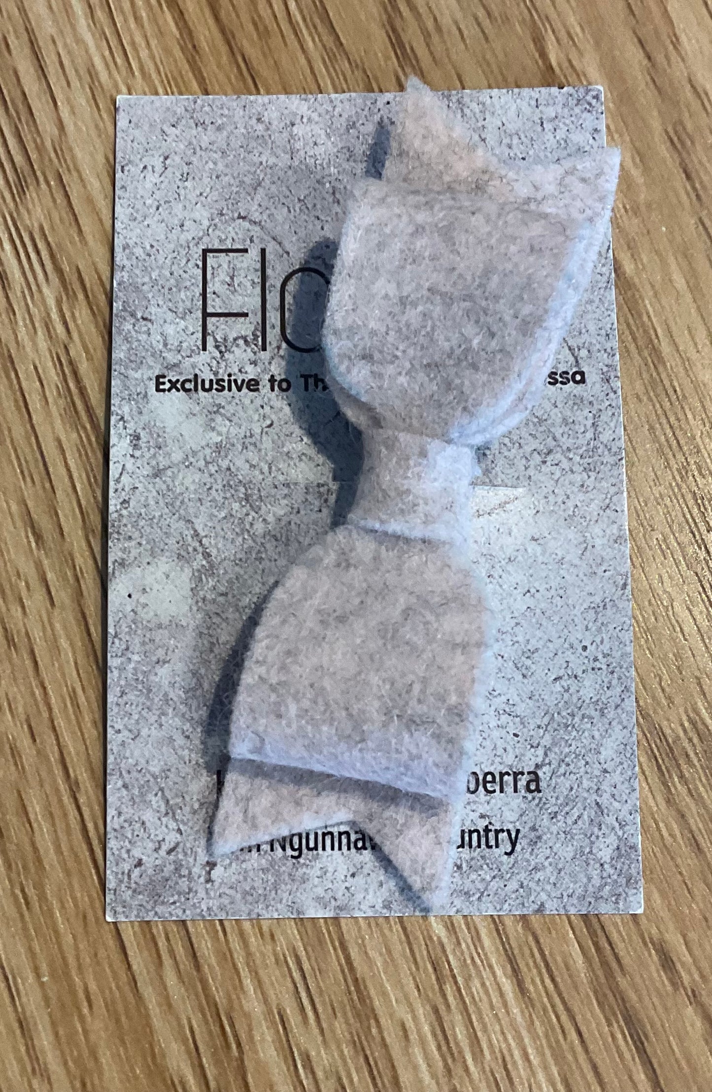 *Felt Hair Bow Single Clip