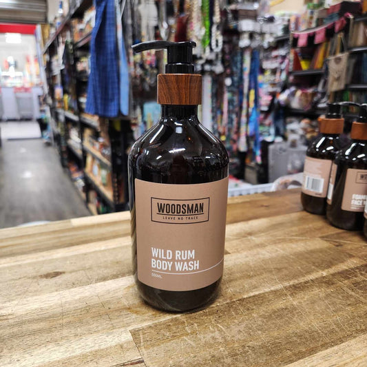 Woodsman - Wild Rum Body Wash 500ml