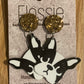 *Earrings Frenchie Dog Dangles