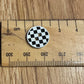 *Loose Buttons -Acrylic Checkered