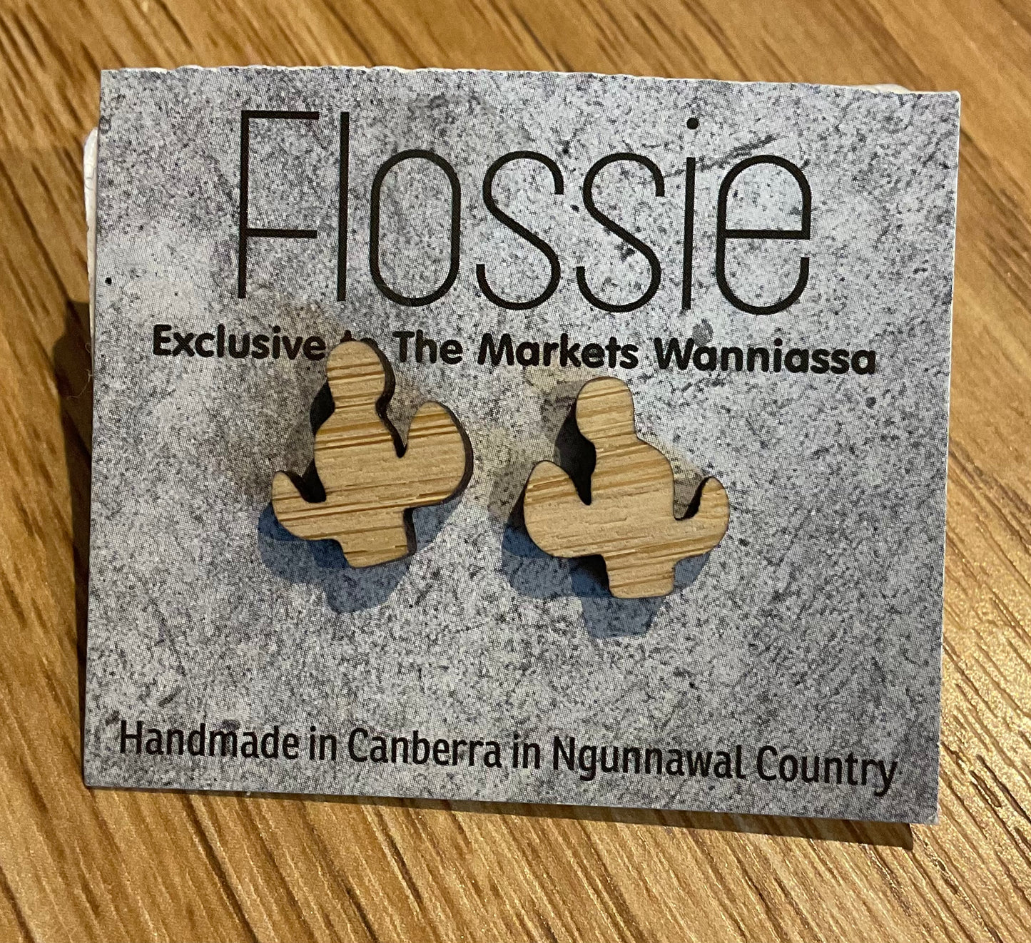 *Earrings Cactus Studs