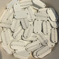 *Loose Buttons - Wooden White "Handmade"