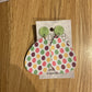 *Earrings Vinyl Easter Egg Print Dangles