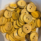 *Loose Buttons - Wooden Natural Wood