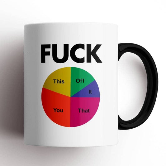 Fuck Pie Chart Mug