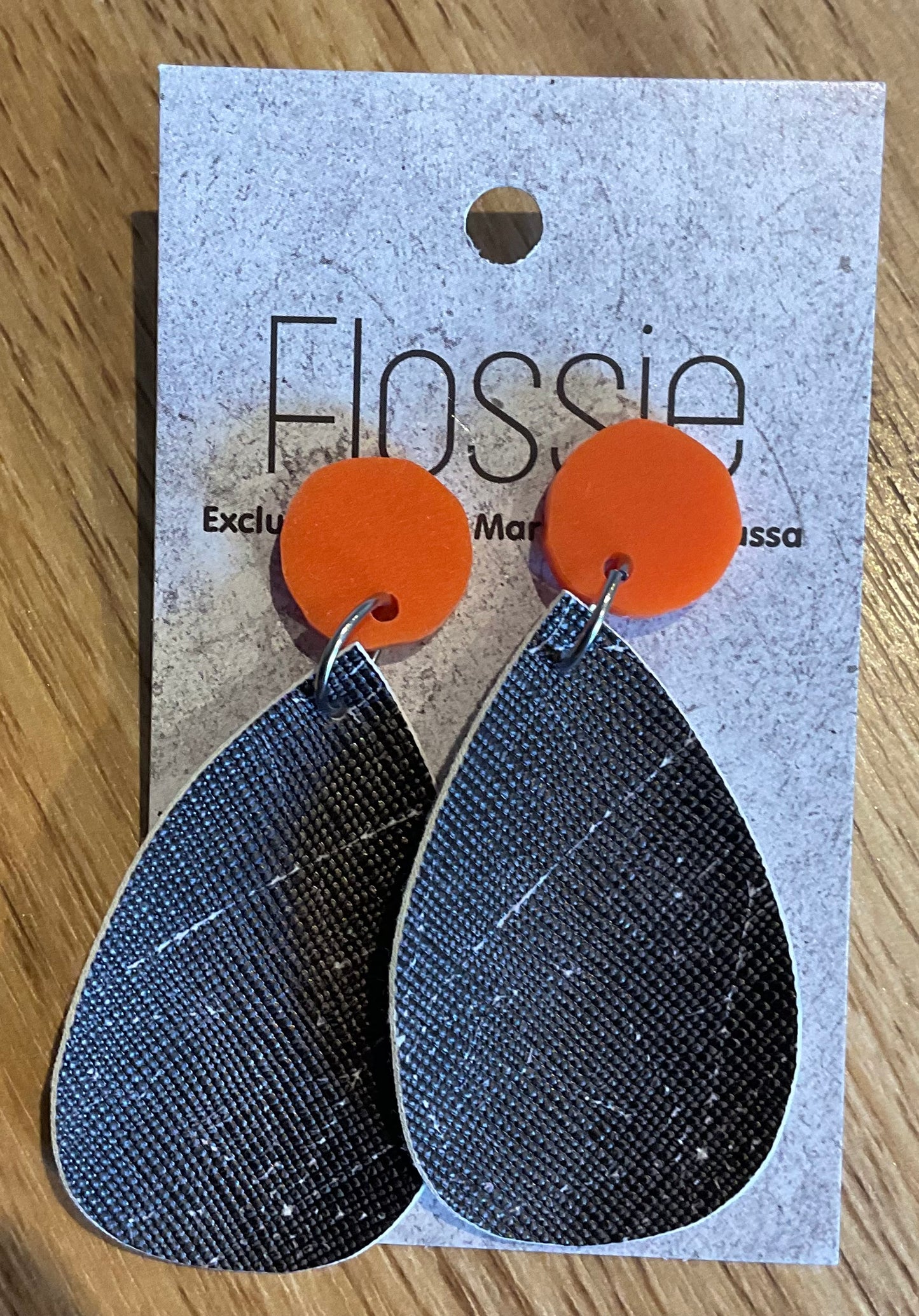 *Earrings Spider Web Dangles