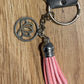 *Keychain - Tassel and Lotus