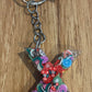*Keychain Resin Letter X