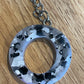*Keychain Resin Letter O