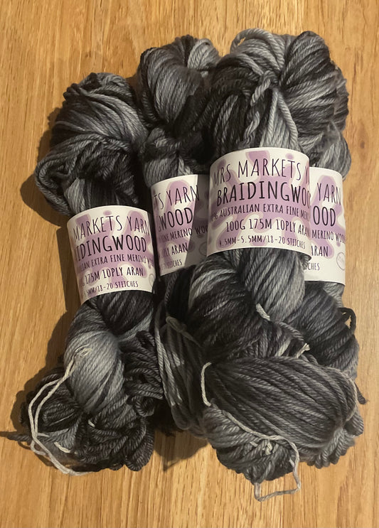 *Braidingwood Yarn 10ply Trunk Shades