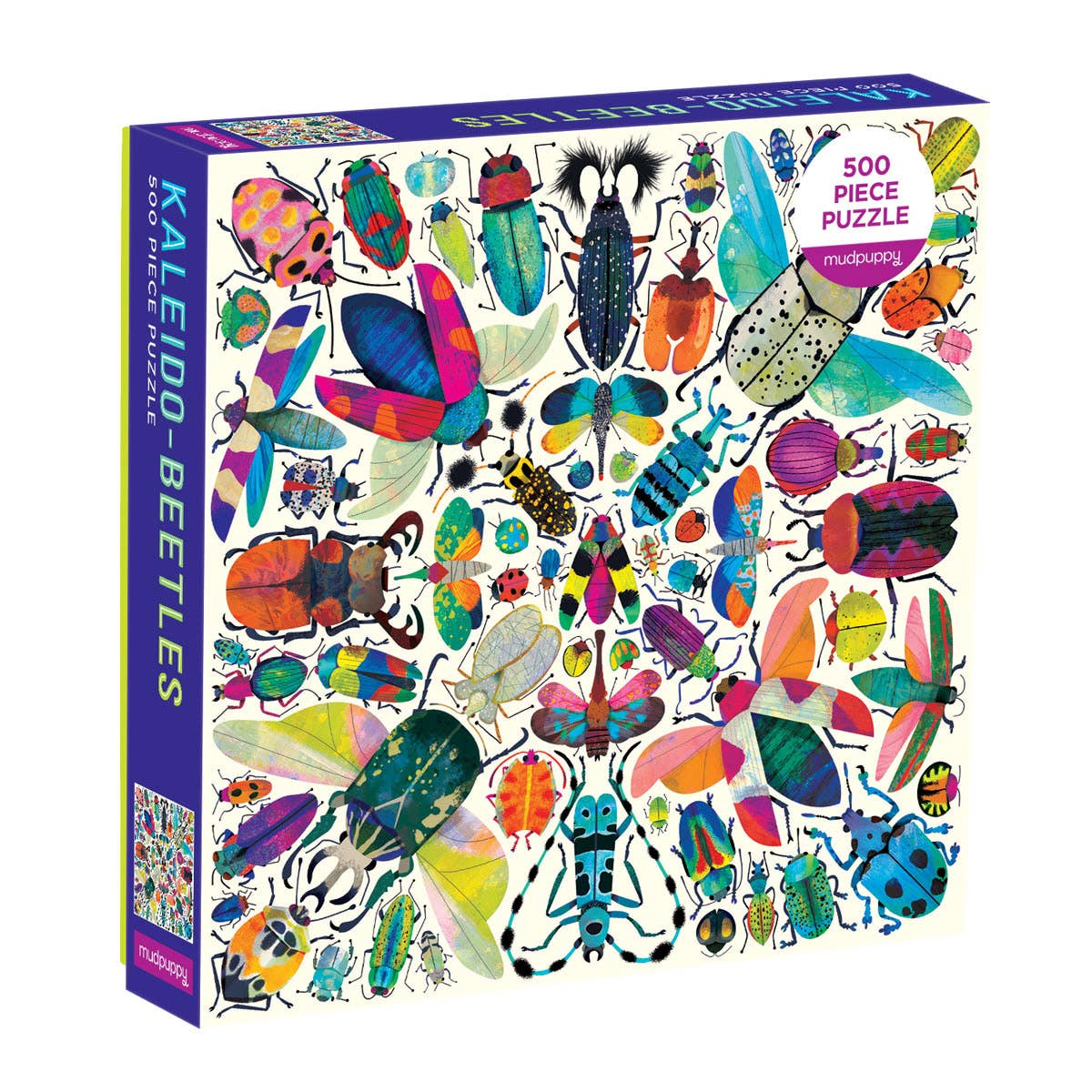 Mudpuppy 500 Pc Puzzle - Kaleido Beetle