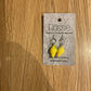 *Earrings Lemon Dangles