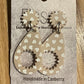*Earrings Acrylic Hand Painted Dangles