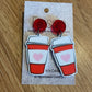 *Earrings Coffee Mug Dangles