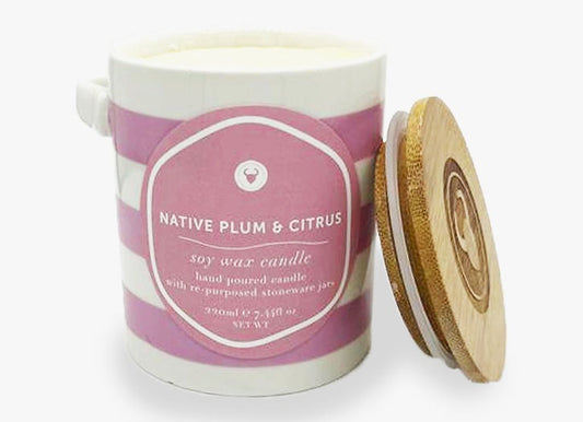 Native Plum & Citrus Soy Candle 220ml