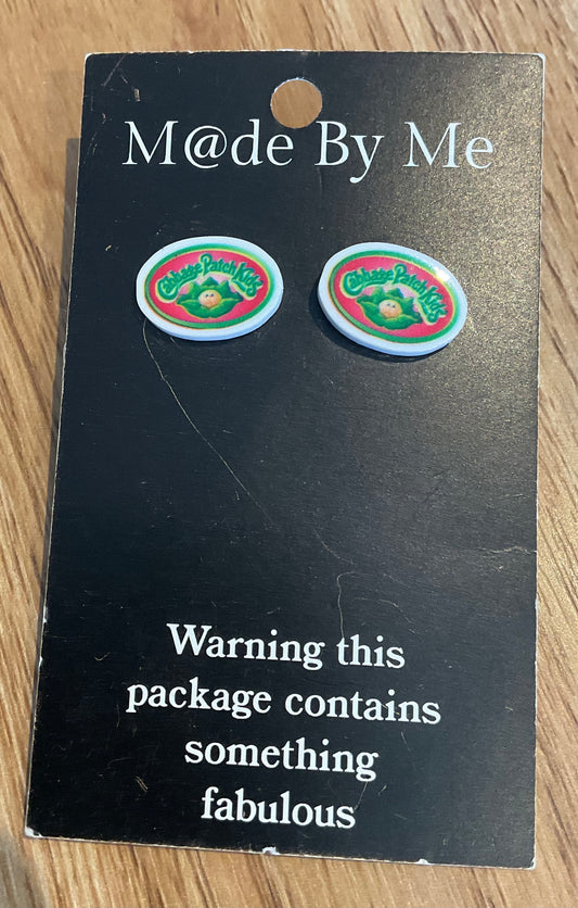 *Earrings Cabbage Patch Studs