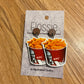 *Earrings Fried Chicken Dangles