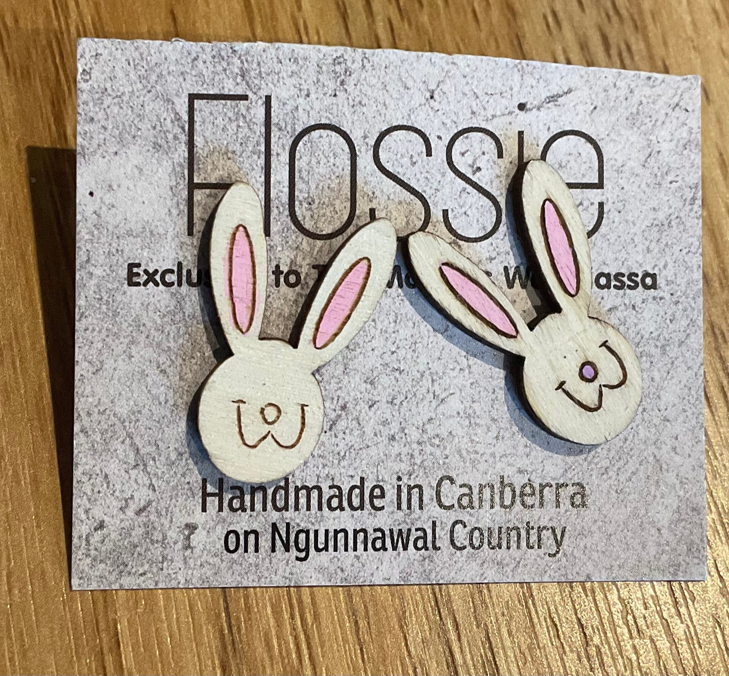 *Earrings Bunny Rabbit Studs