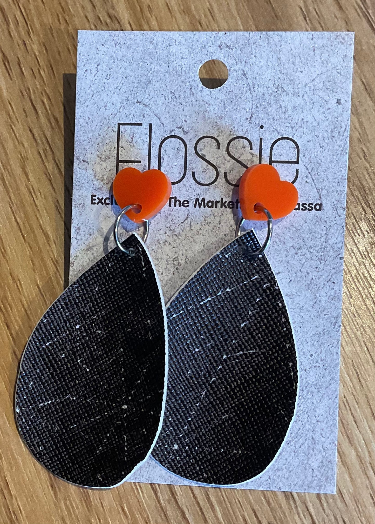 *Earrings Spider Web Dangles