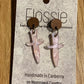 *Earrings Acrylic Dagger Dangles