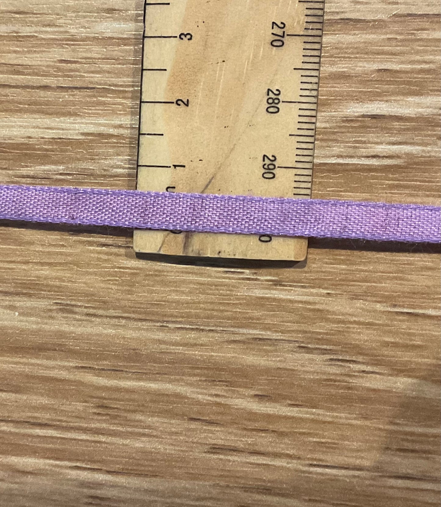 *Ribbon Purple 6mm Per Metre