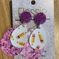 *Earrings Pencil & Paper Dangles