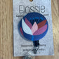 *ID Reels Blue and Pink Abstract Flowers