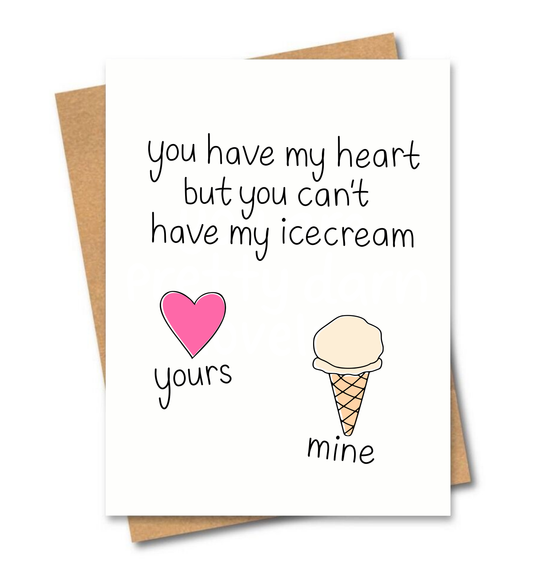 You Have My Heart Card