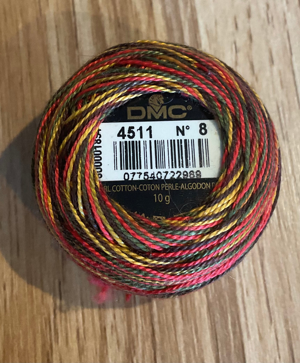 *DMC No8 Cotton Thread 4511