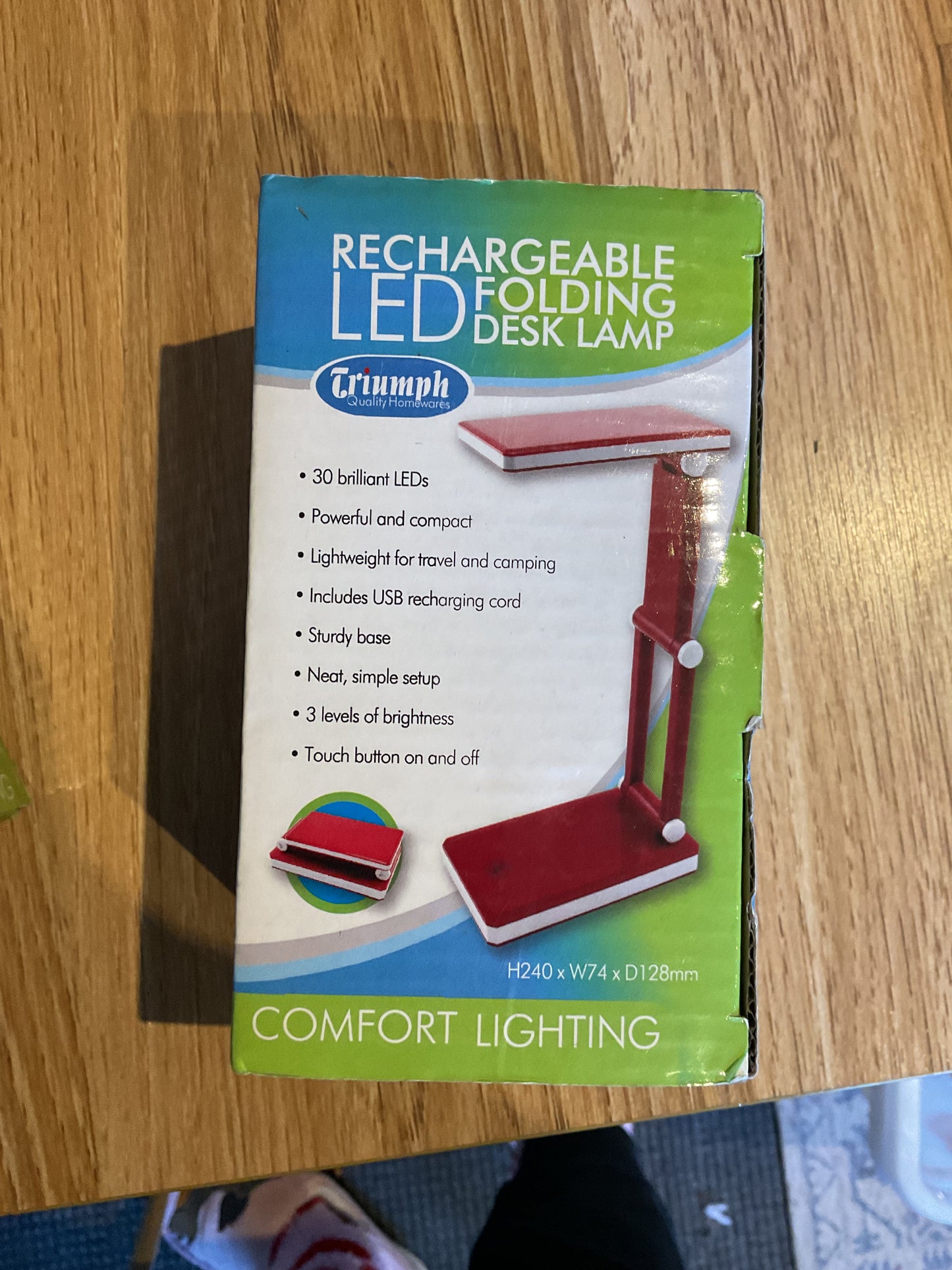 *Rechargeable LED Folding Craft Lamp