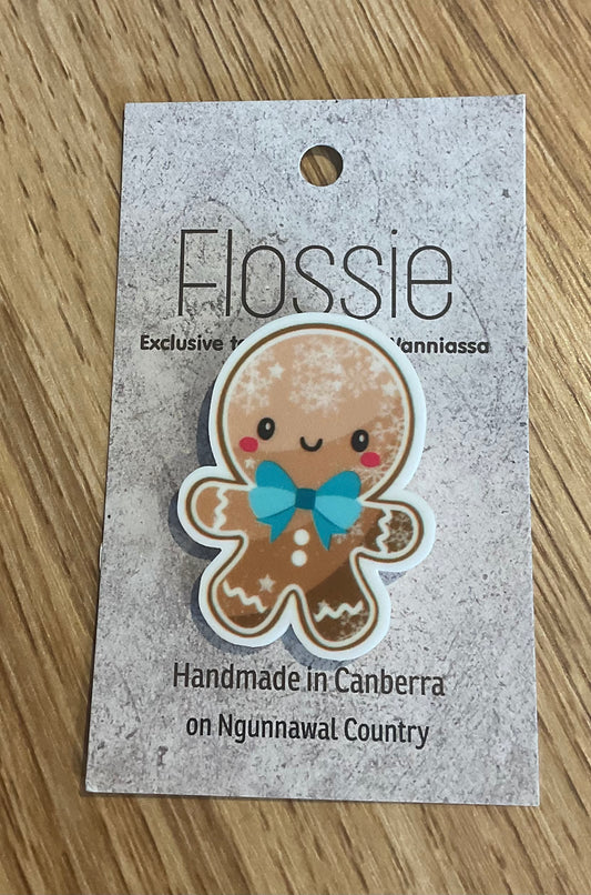 *Brooch Gingerbread Man