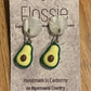 *Earrings Avocado Dangles