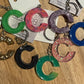 *Keychain Resin Letter C