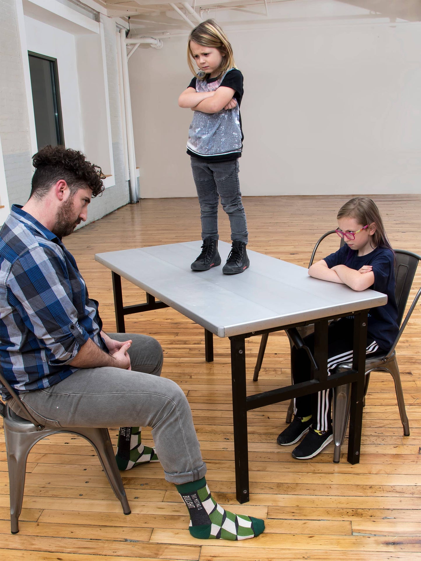 Men's Socks - Meeting Is Bulls*it