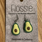 *Earrings Avocado Dangles