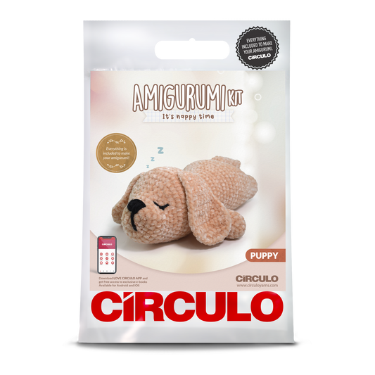 Amigurumi Kit - Sleepy Puppy